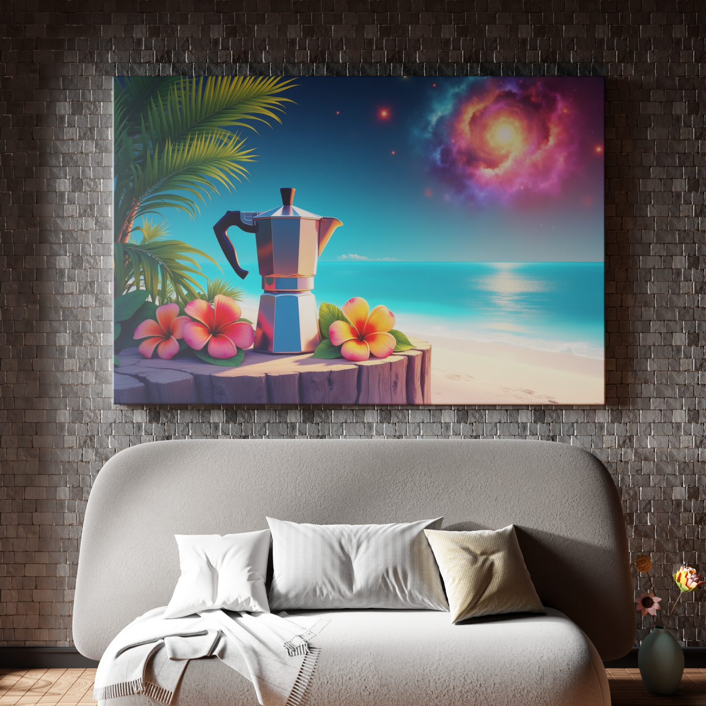Celestial Coffee by the Sea