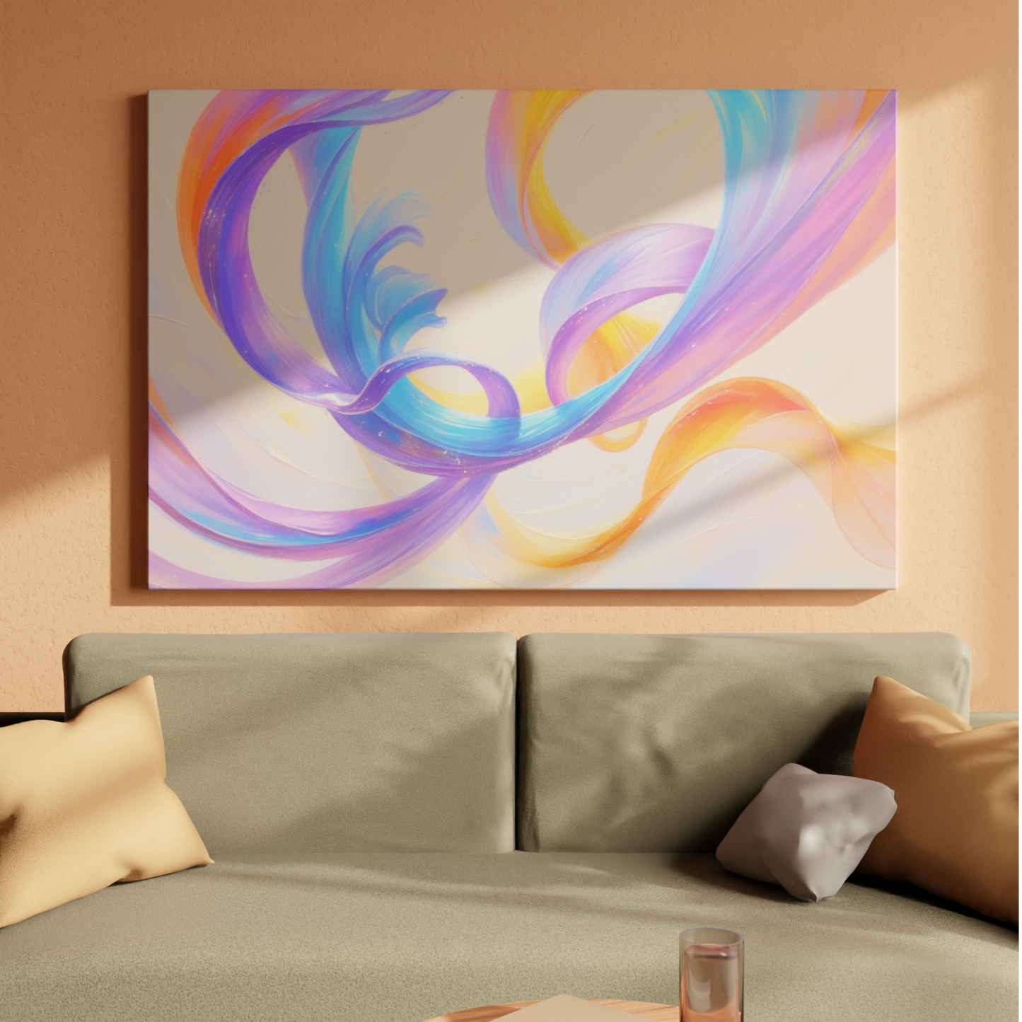 Celestial Dance of Colors