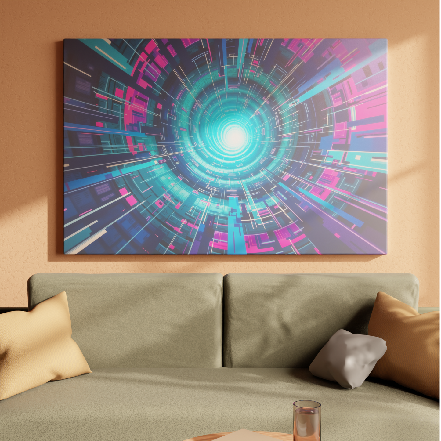 Vortex of Neon Dreams