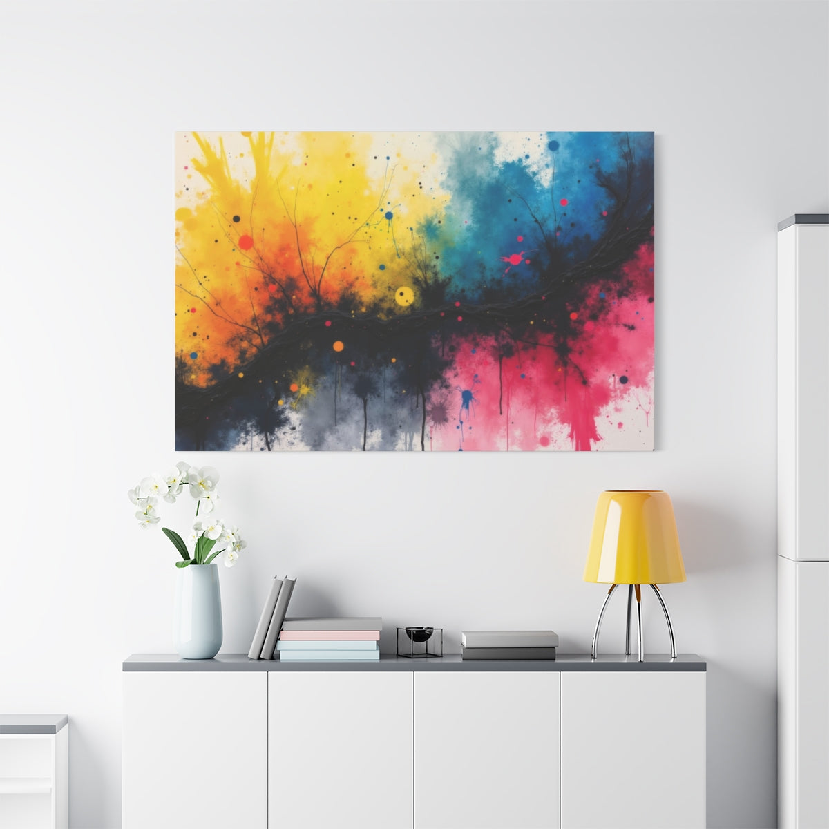 Colorful Collision of Elements