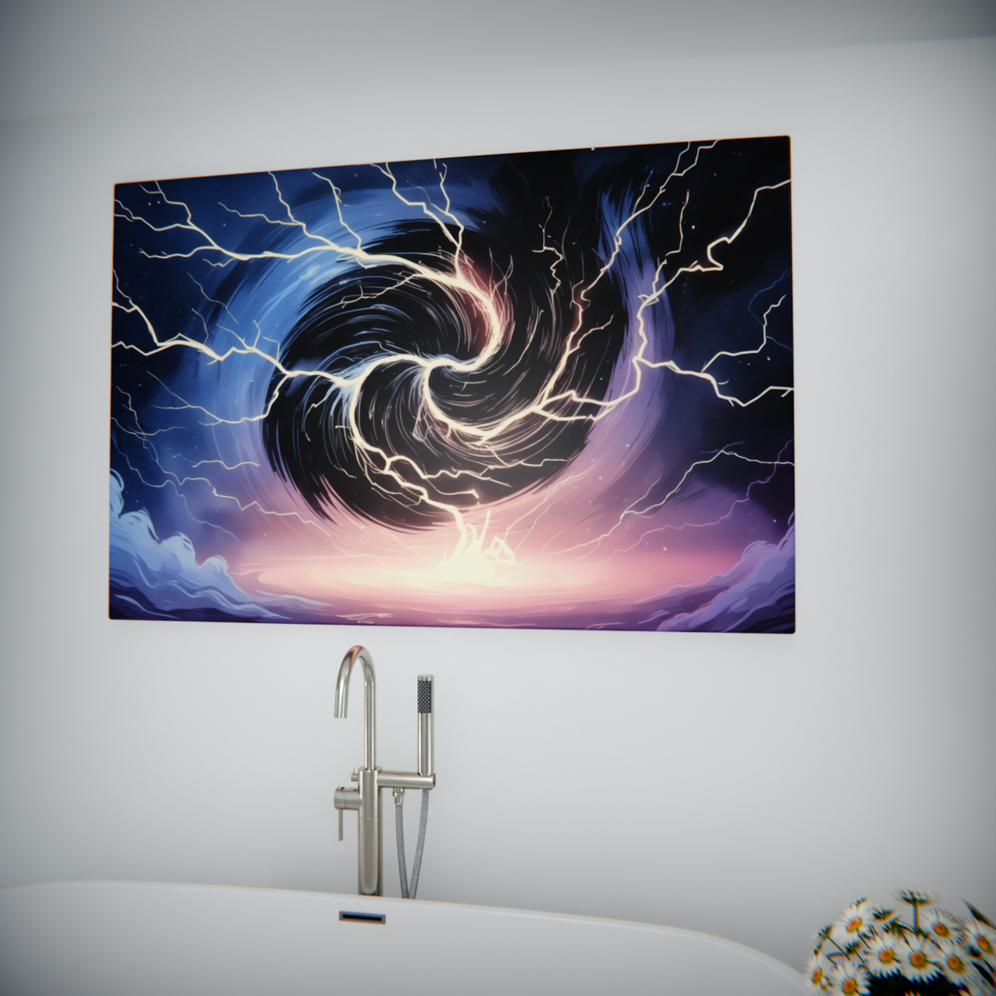 Celestial Vortex: Electric Explosion