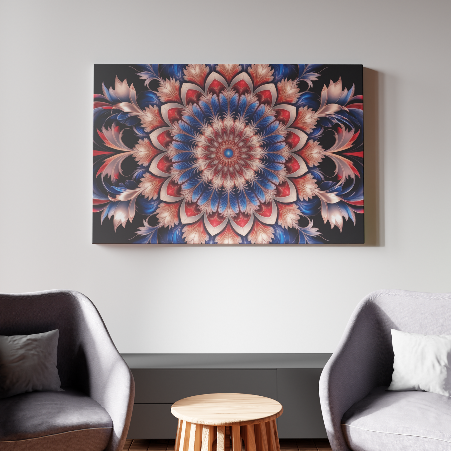 Mandala of Blossoming Whirlwinds