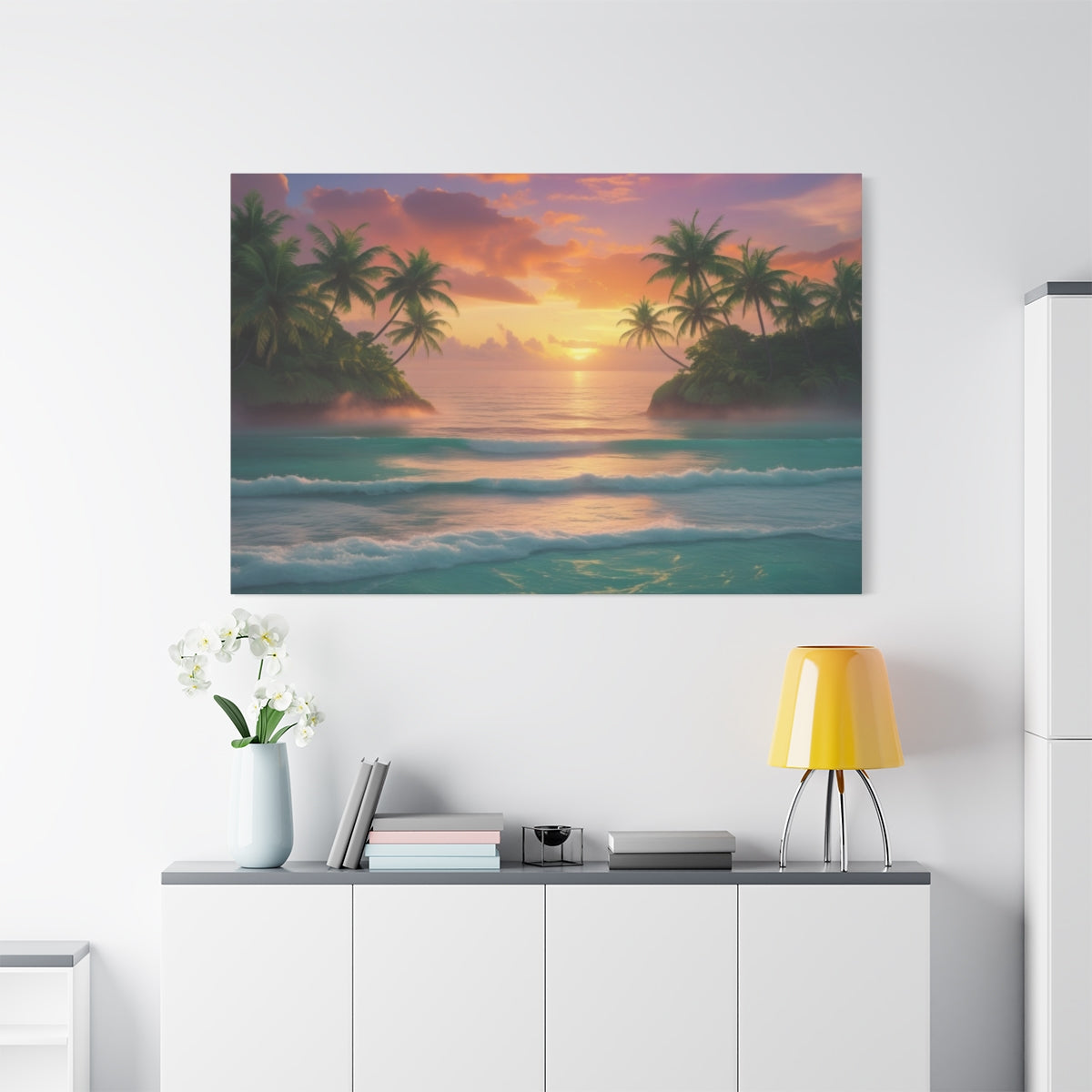 Tropical Sunset Serenity