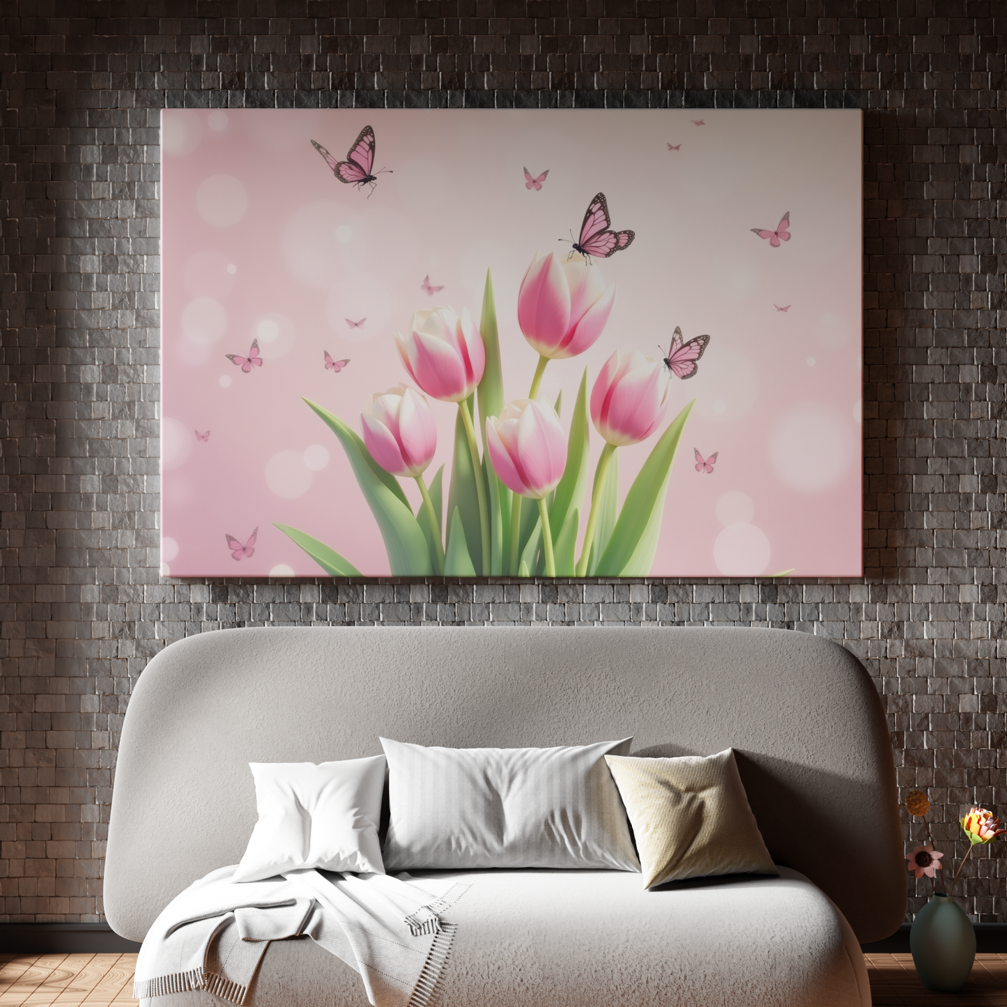 Tulip Dreams and Butterfly Breezes
