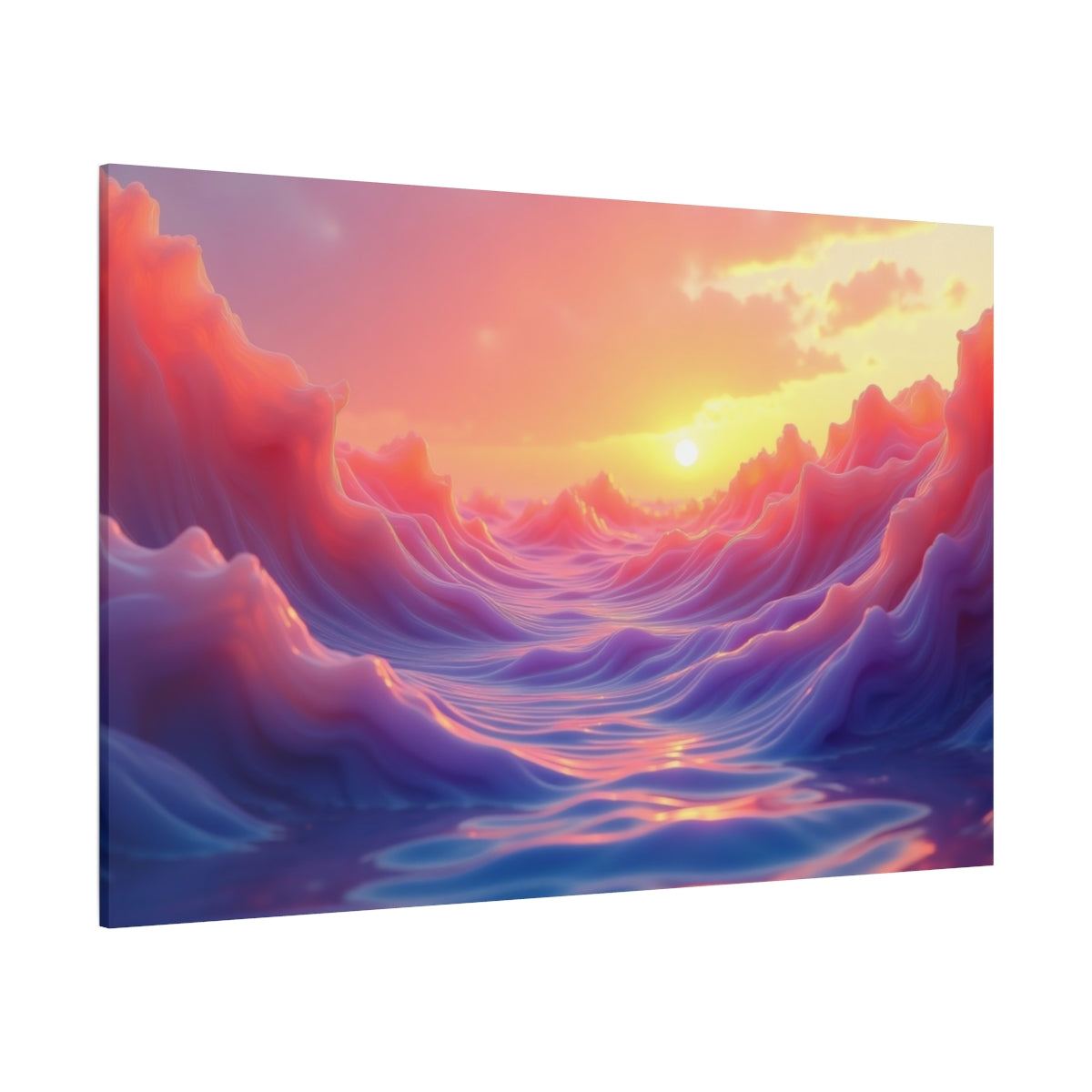 Sunset Waves of Dreamscape