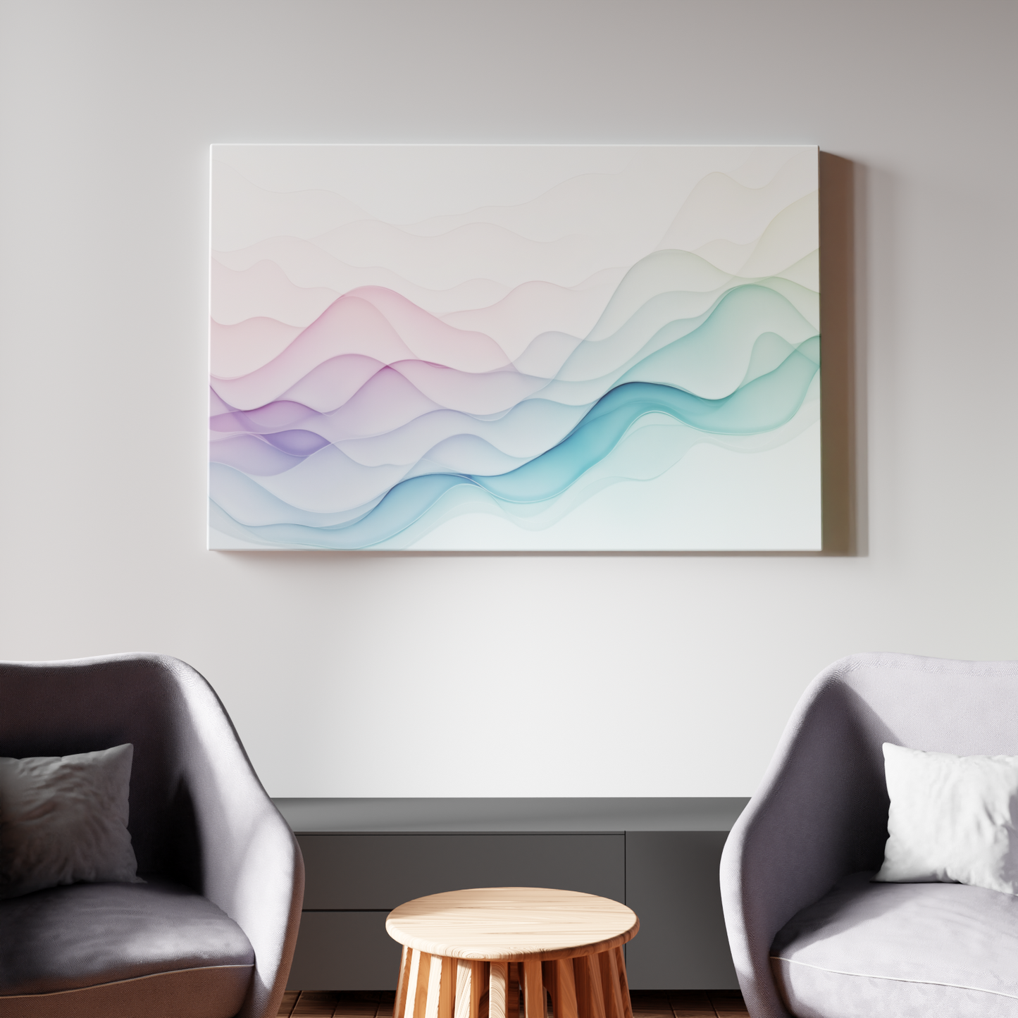 Whispers of Painted Waves
