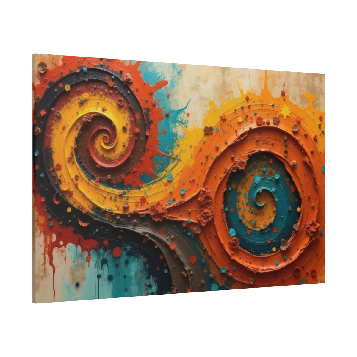 Vibrant Swirls of Creation