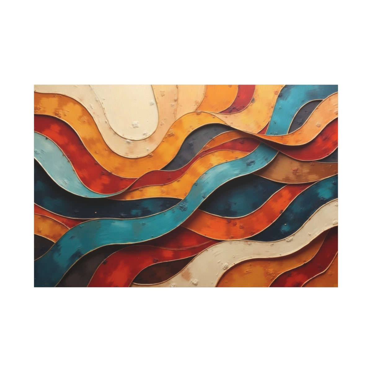 Vibrant Waves of Color