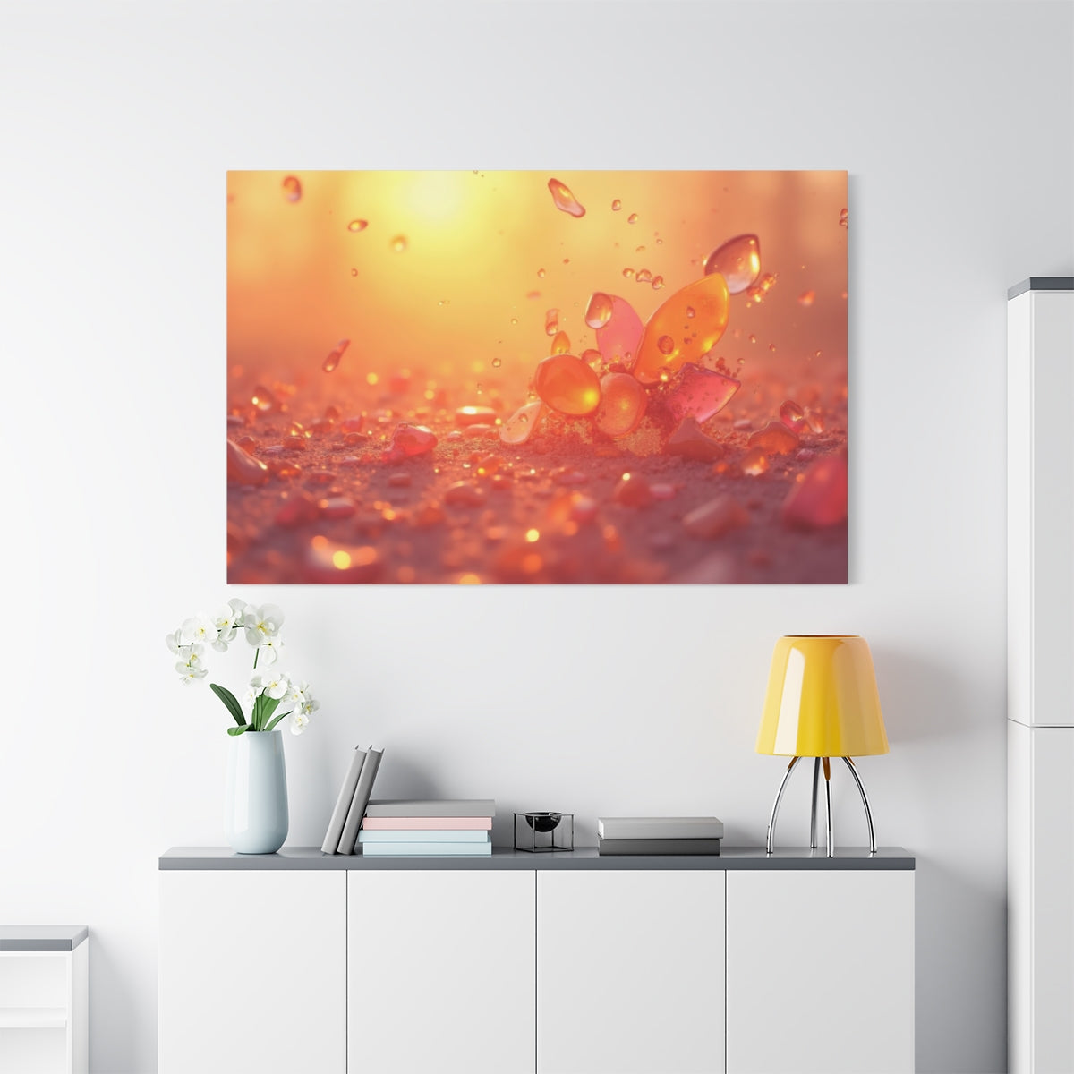Amber Symphony at Sunrise