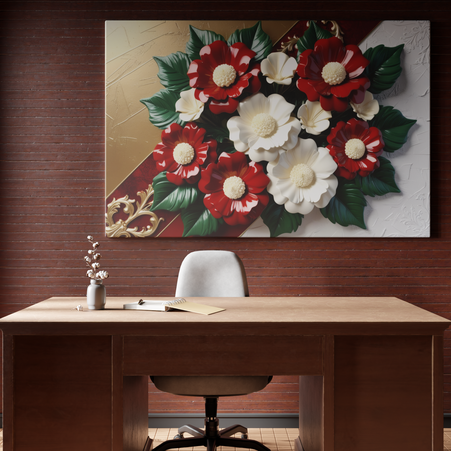 Opulent Floral Fusion