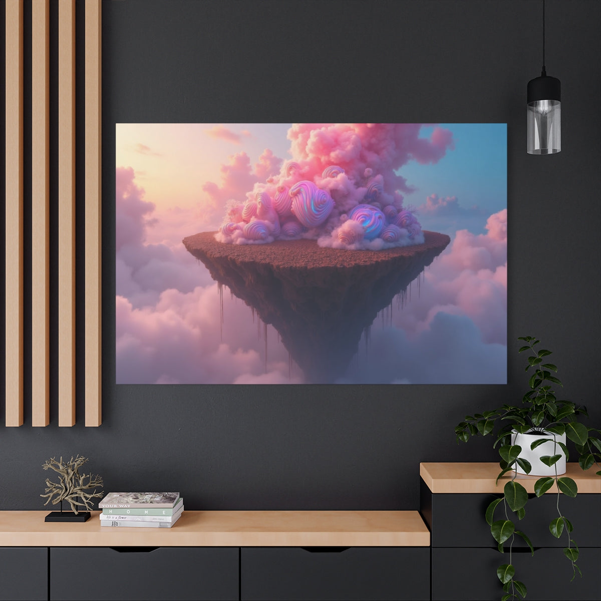 Whimsical Cloud Island
