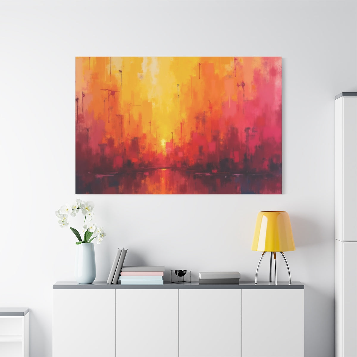 Sunset Symphony on Canvas