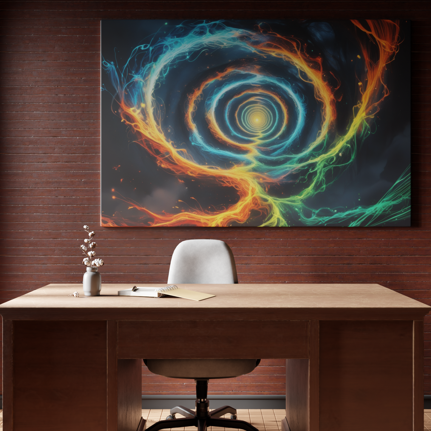 Vortex of Elemental Colors