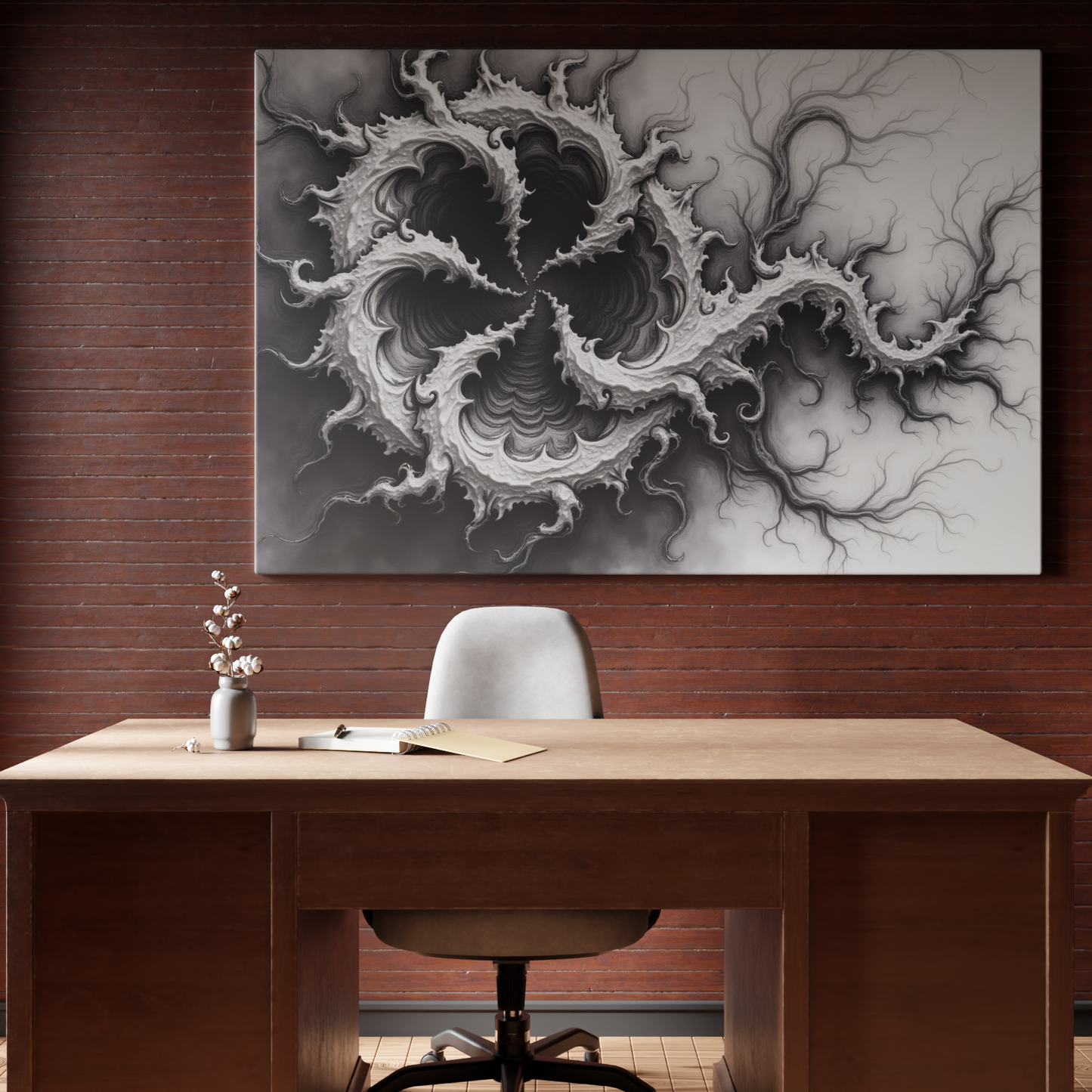 Cosmic Spirals of Chaos