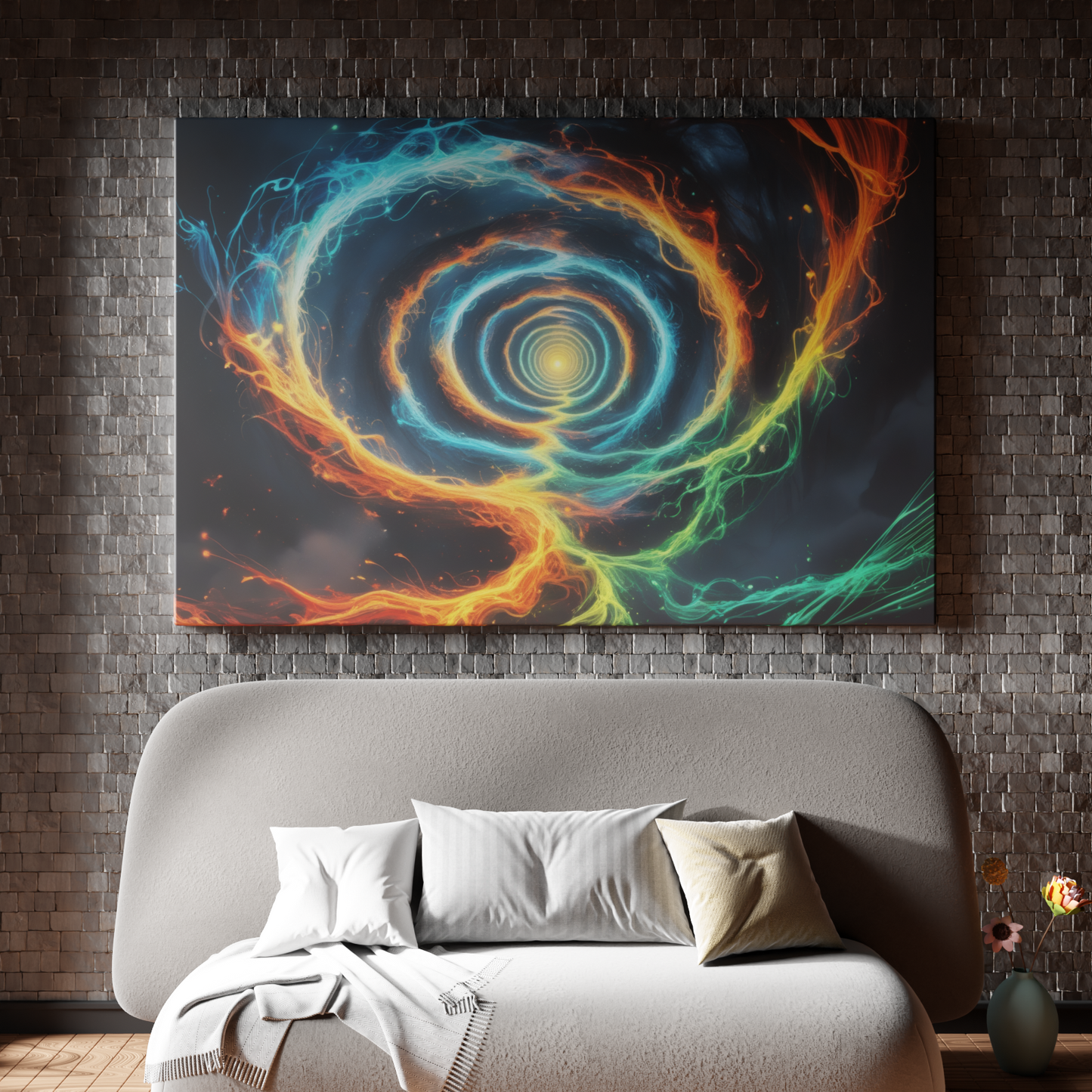 Vortex of Elemental Colors