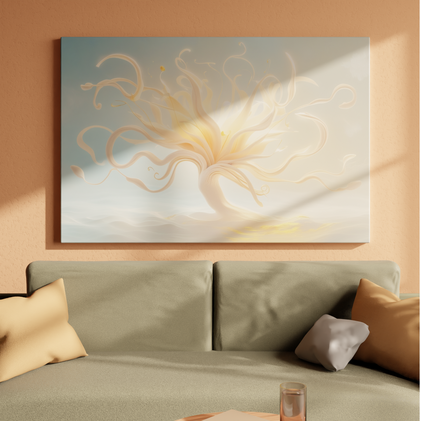 Ethereal Blossom: A Dance in Light