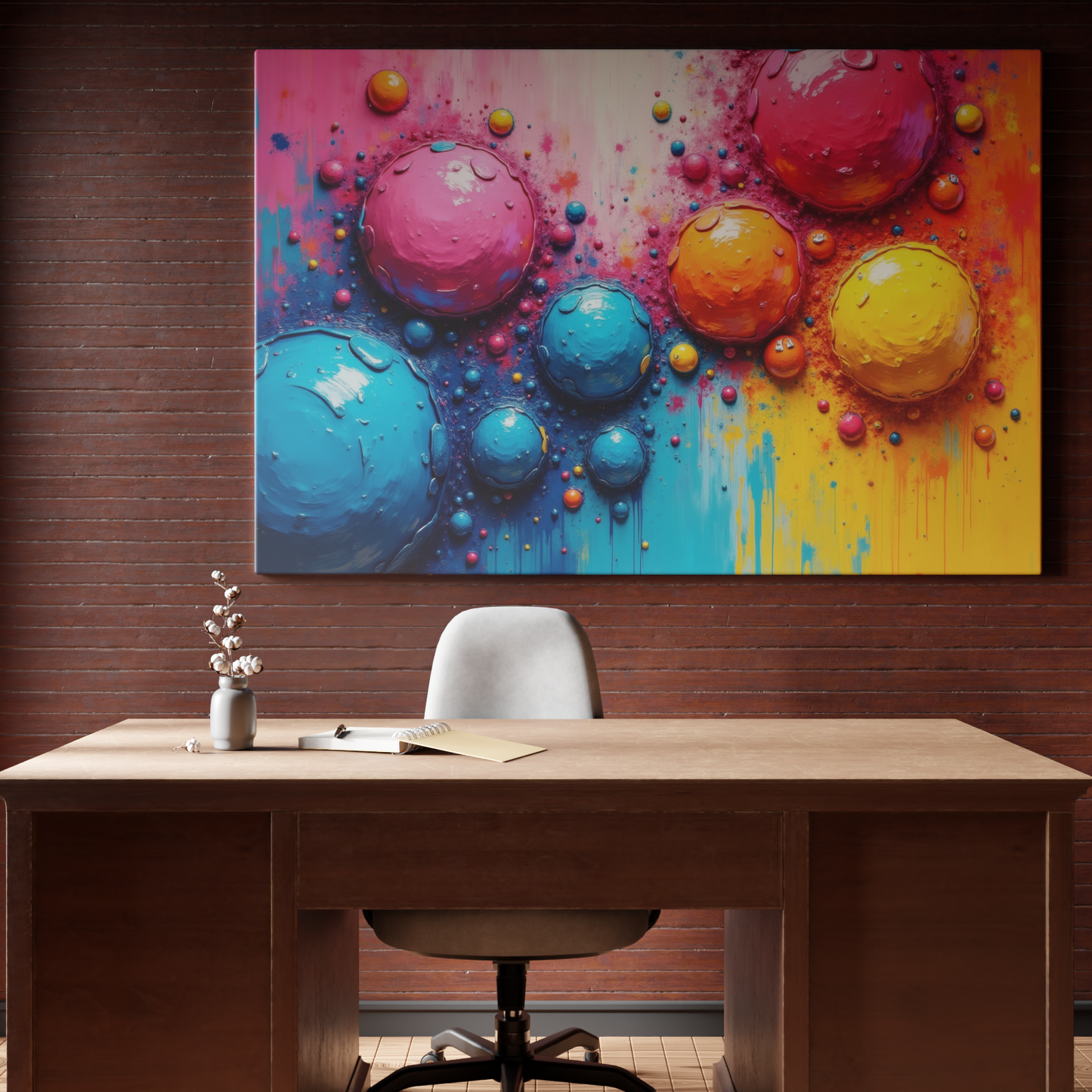 Cosmic Bubbles of Color