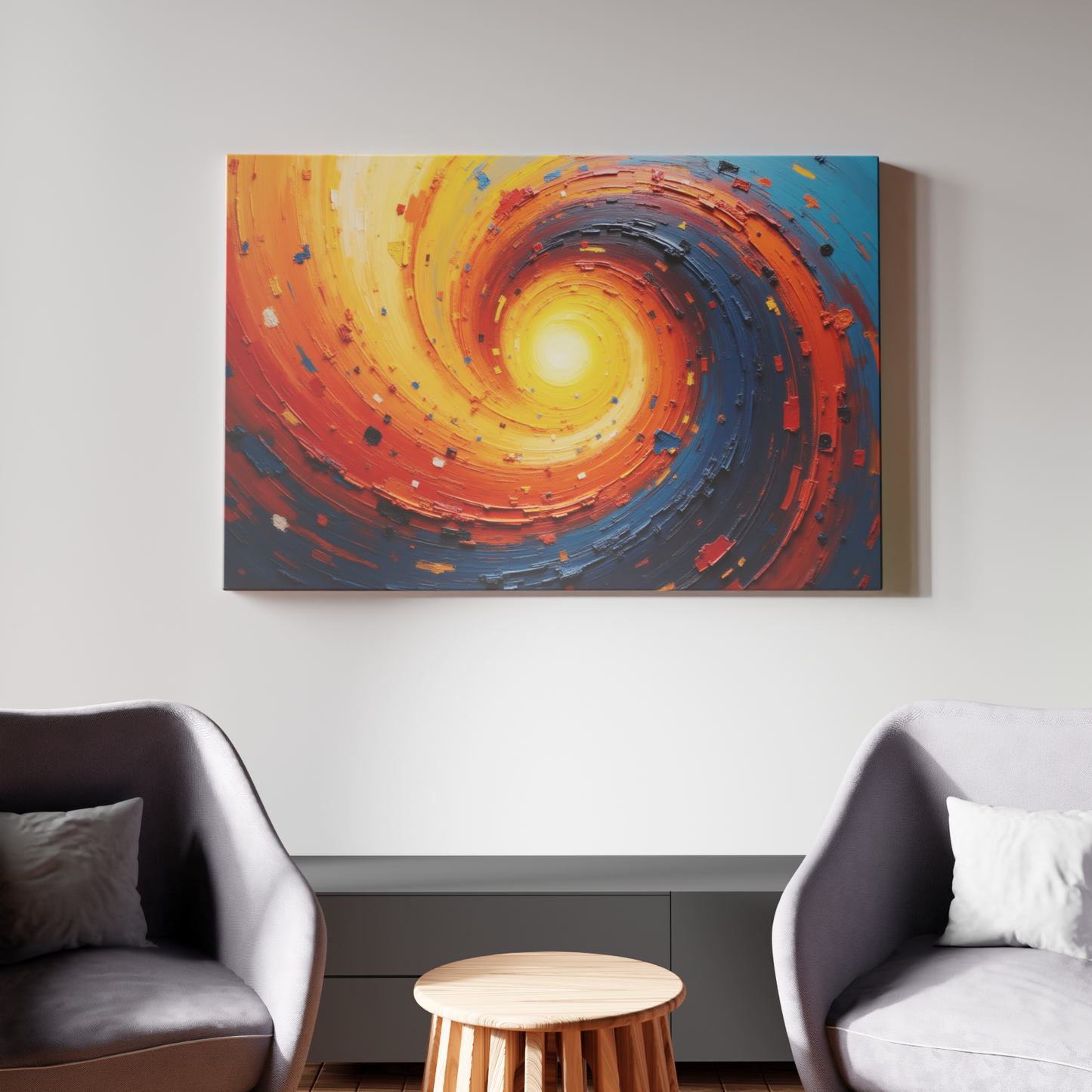 Vortex of Vibrant Waves