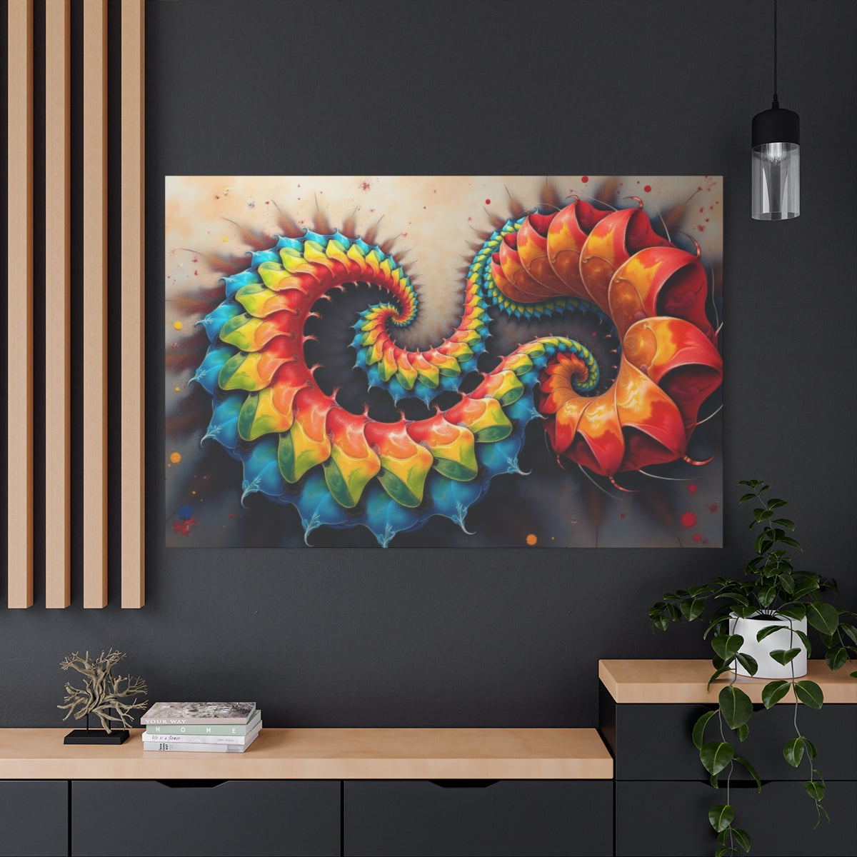 Spirals of Color