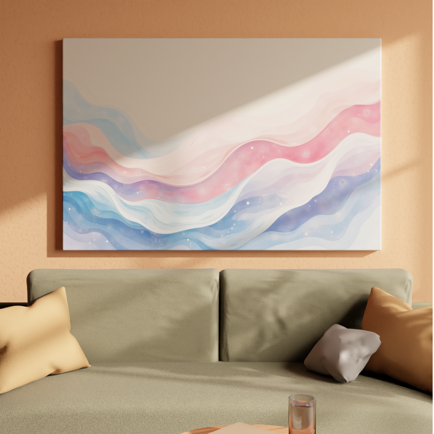 Ethereal Waves of Pastel Dreams