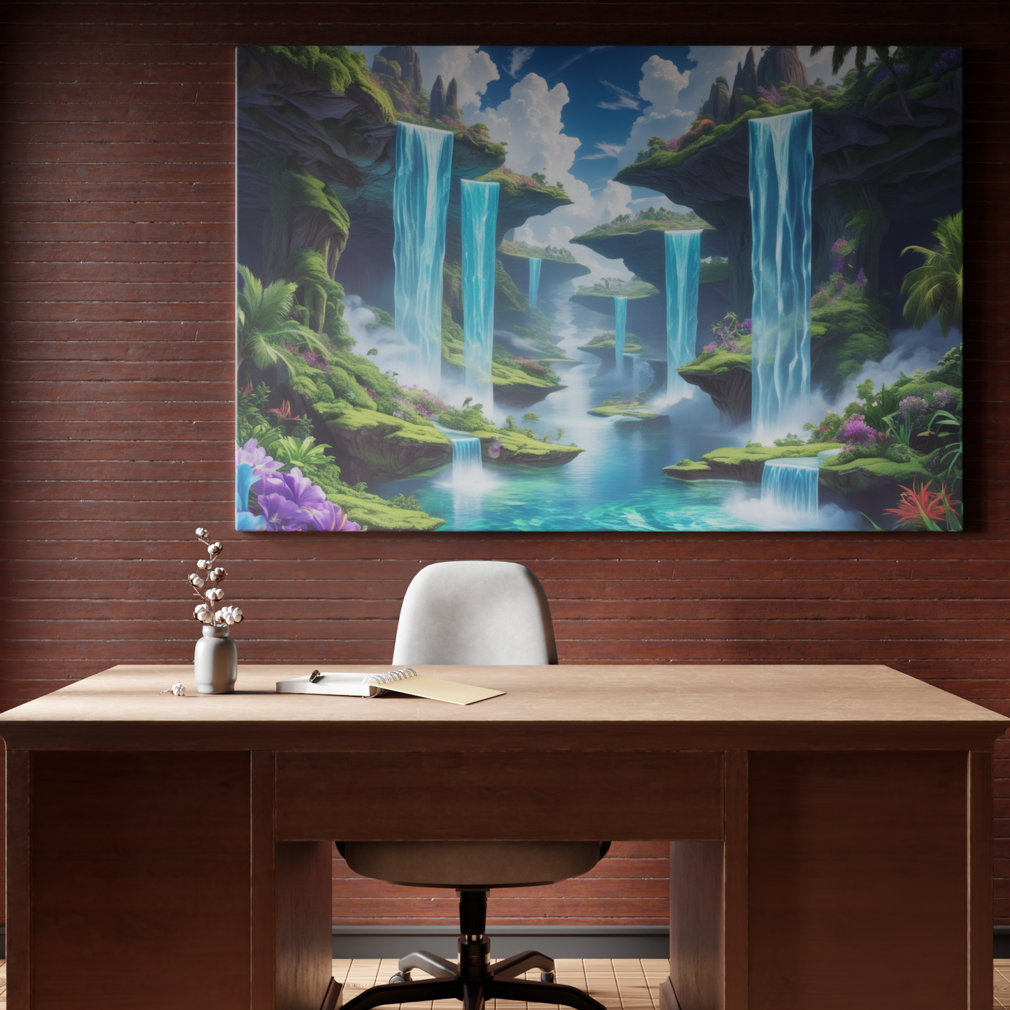 Mystical Waterfall Valleys