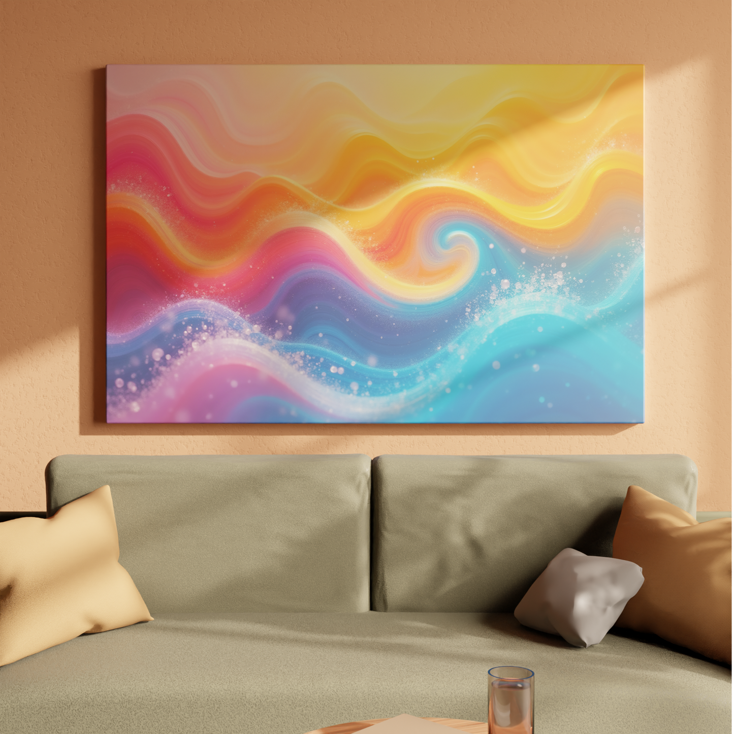 Ethereal Waves of Color
