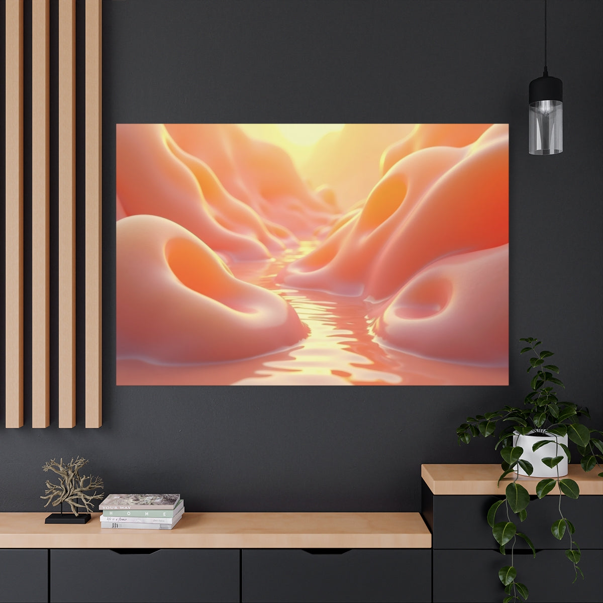 Sunset Marshmallow Dreamscape