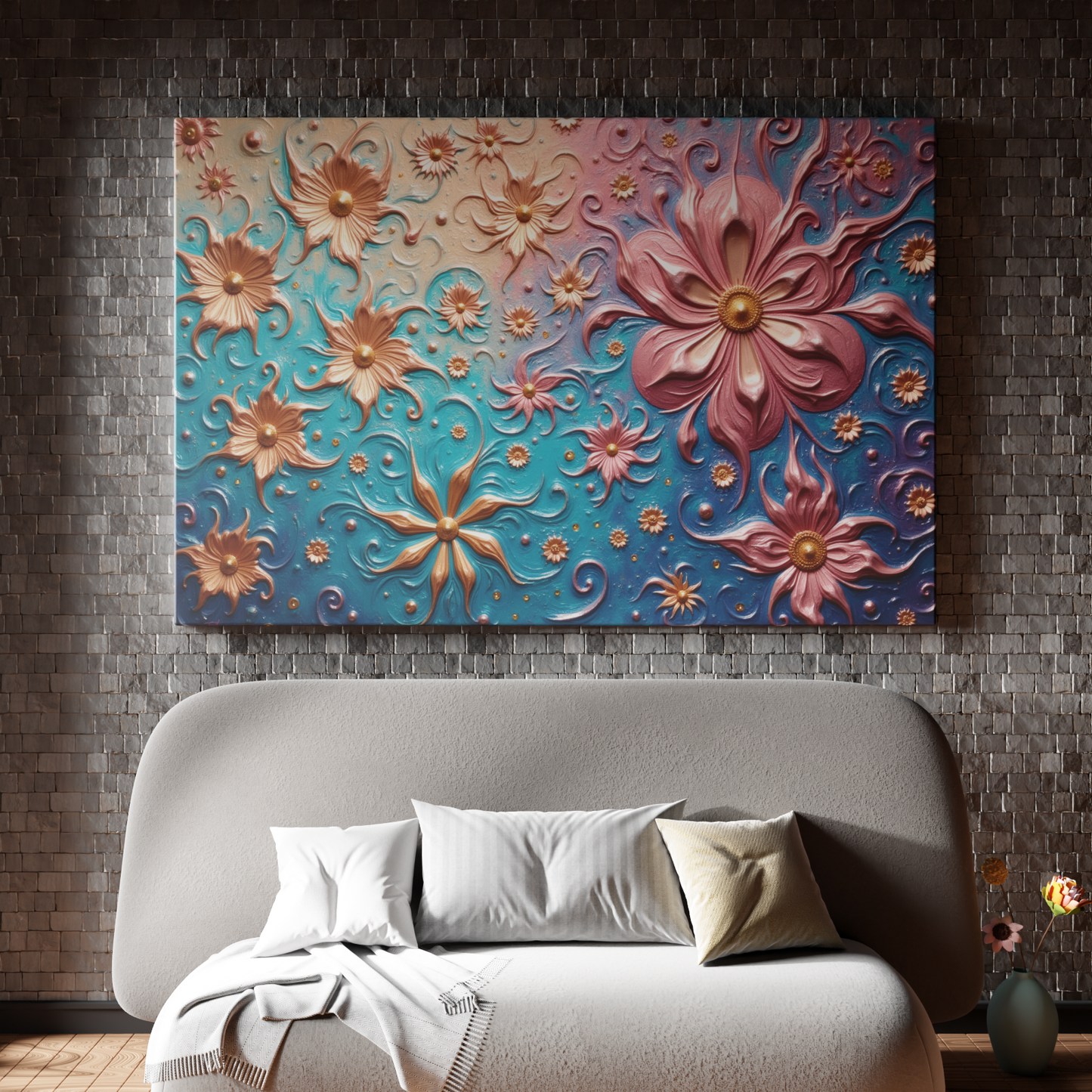 Blossoming Dreams on Canvas