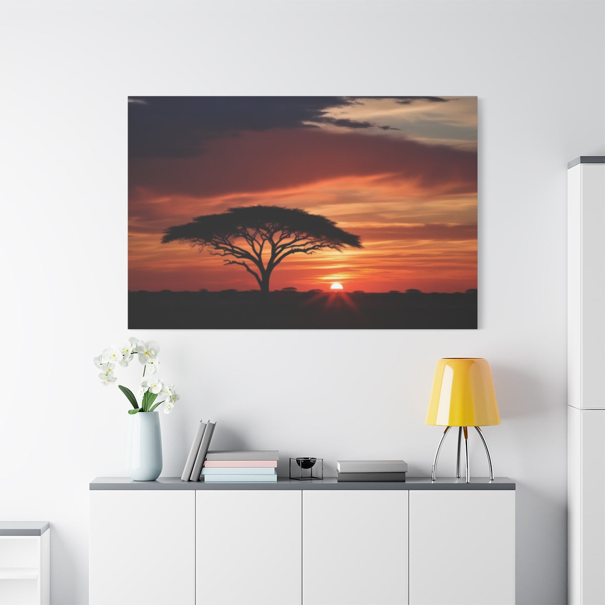 African Sunset Serenade