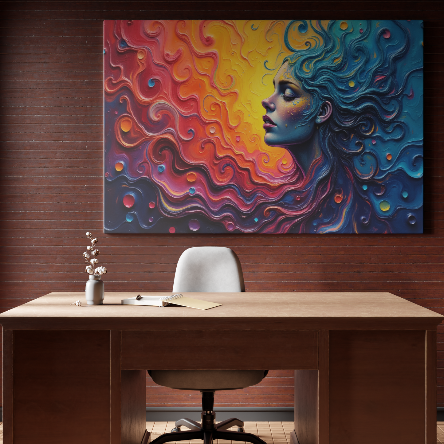 Whimsical Waves of Color
