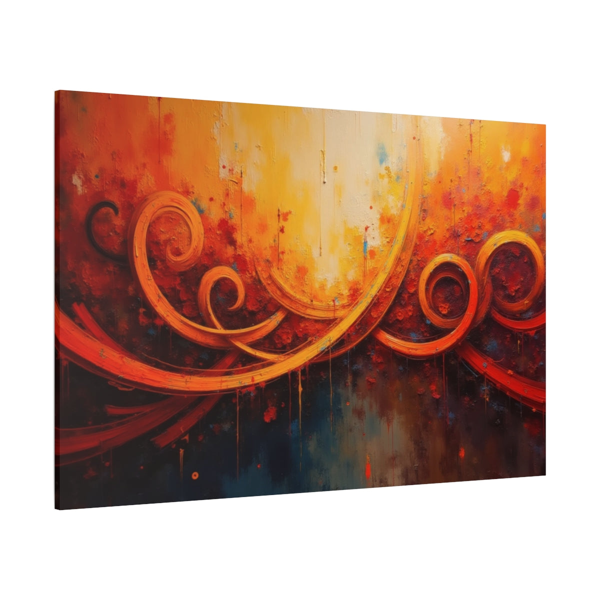 Whirlwind of Fiery Hues