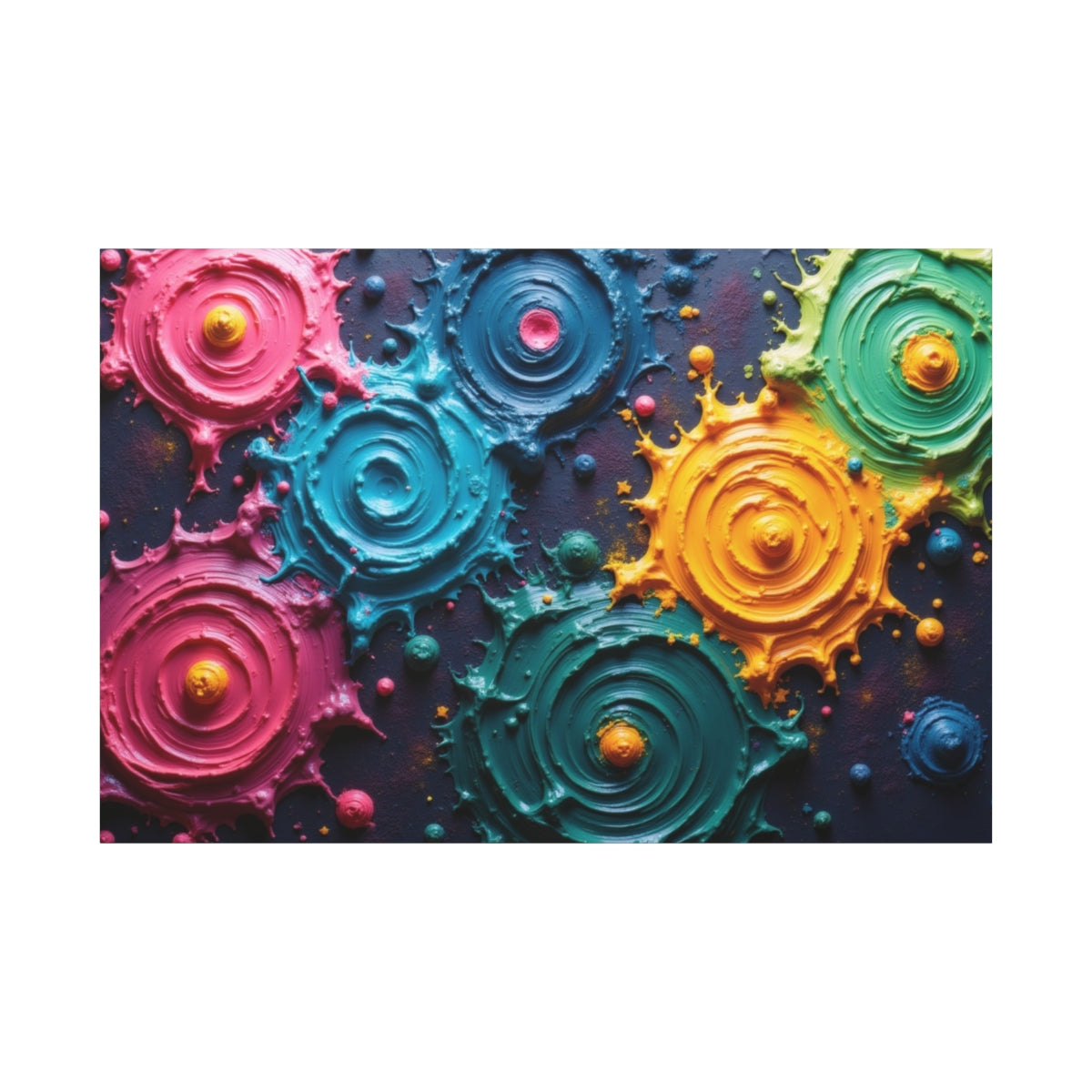 Vivid Cosmic Splashes