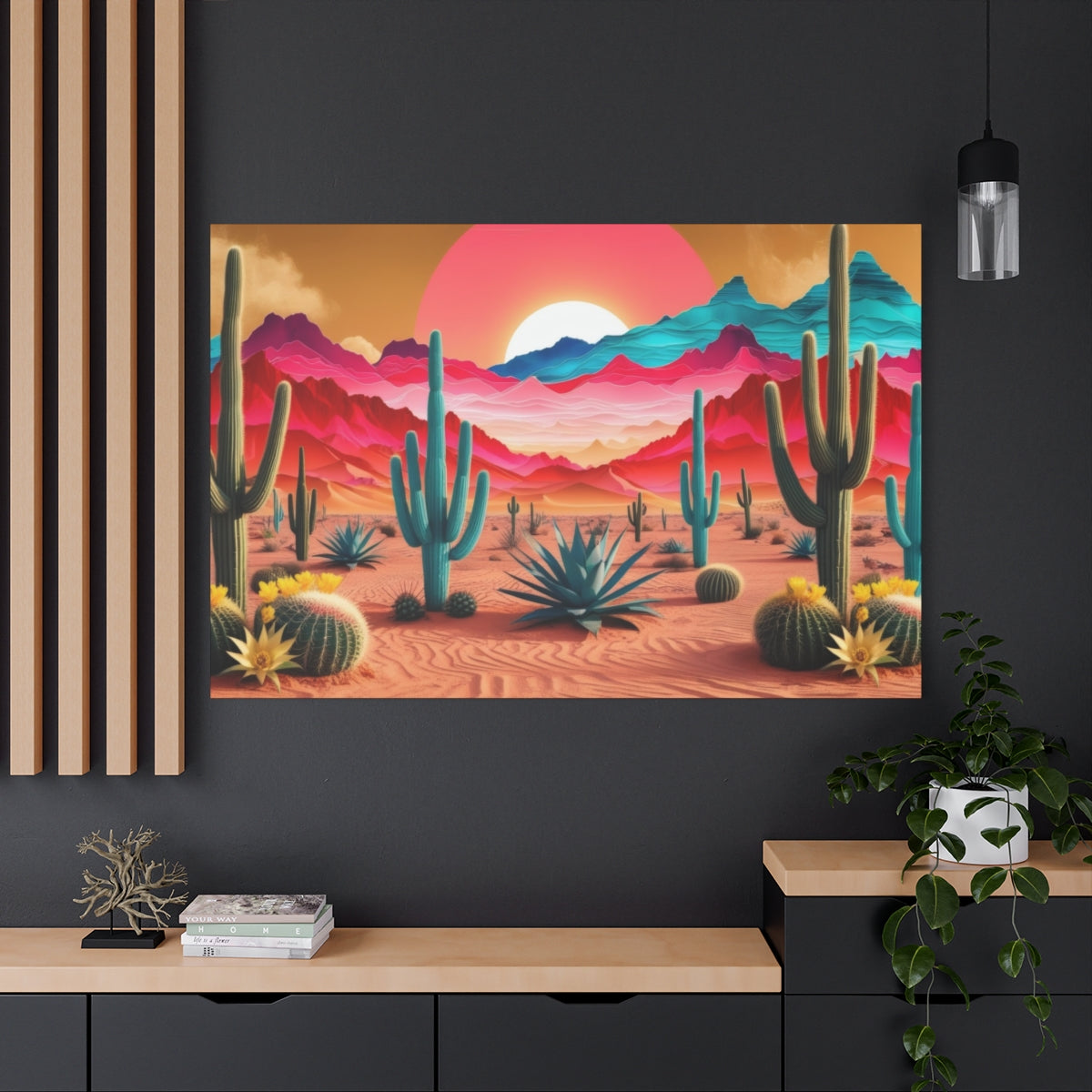 Desert Dreamscape in Technicolor