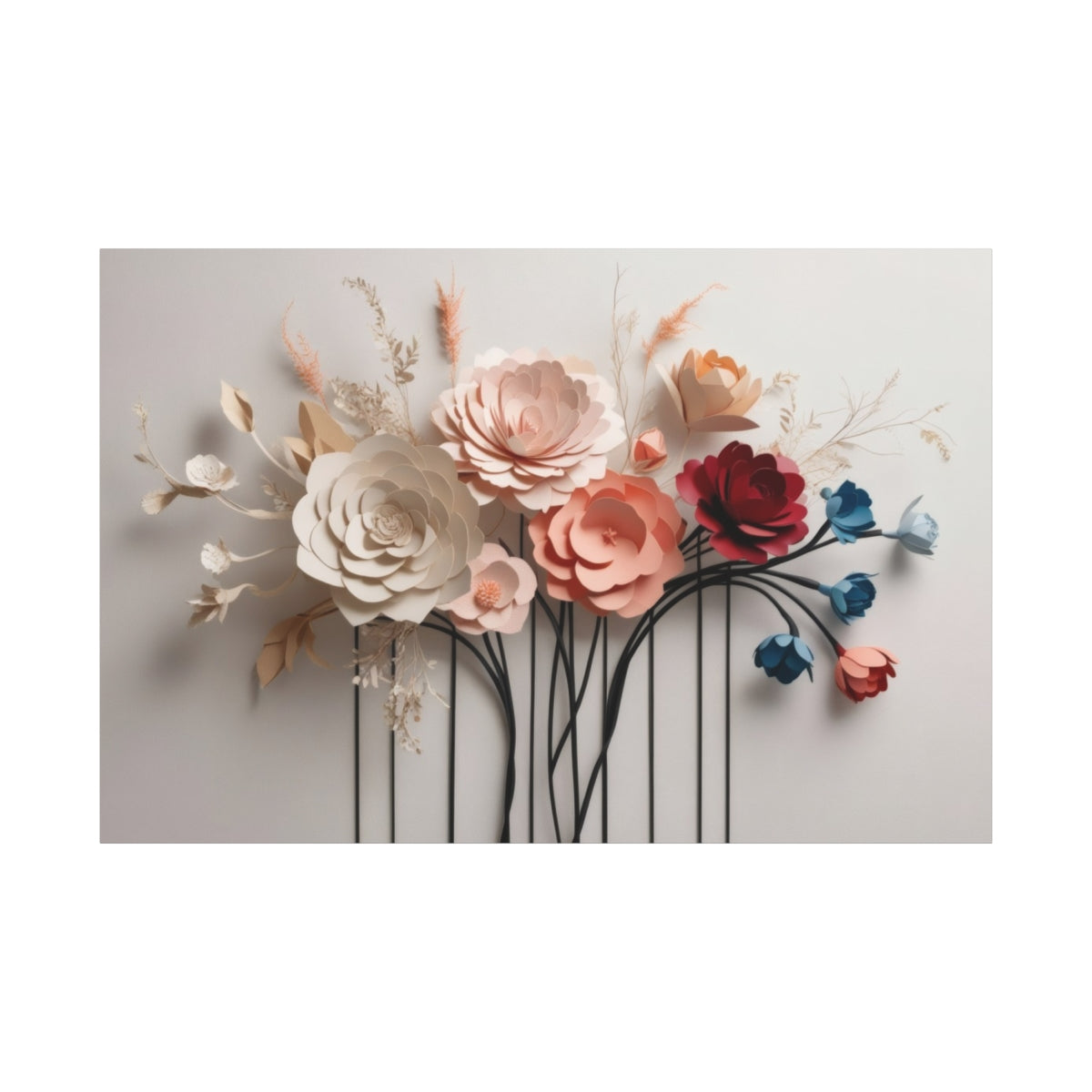 Blooming Elegance in Paper