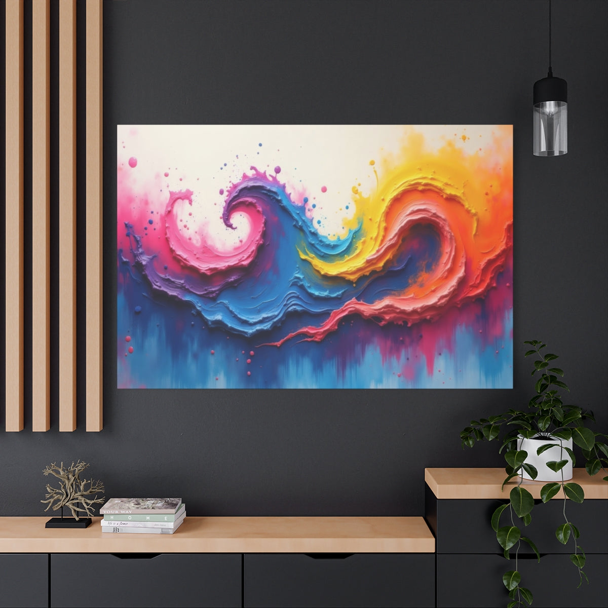 Vibrant Waves of Color