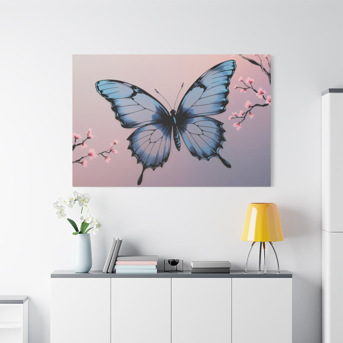 Azure Butterfly Blossom