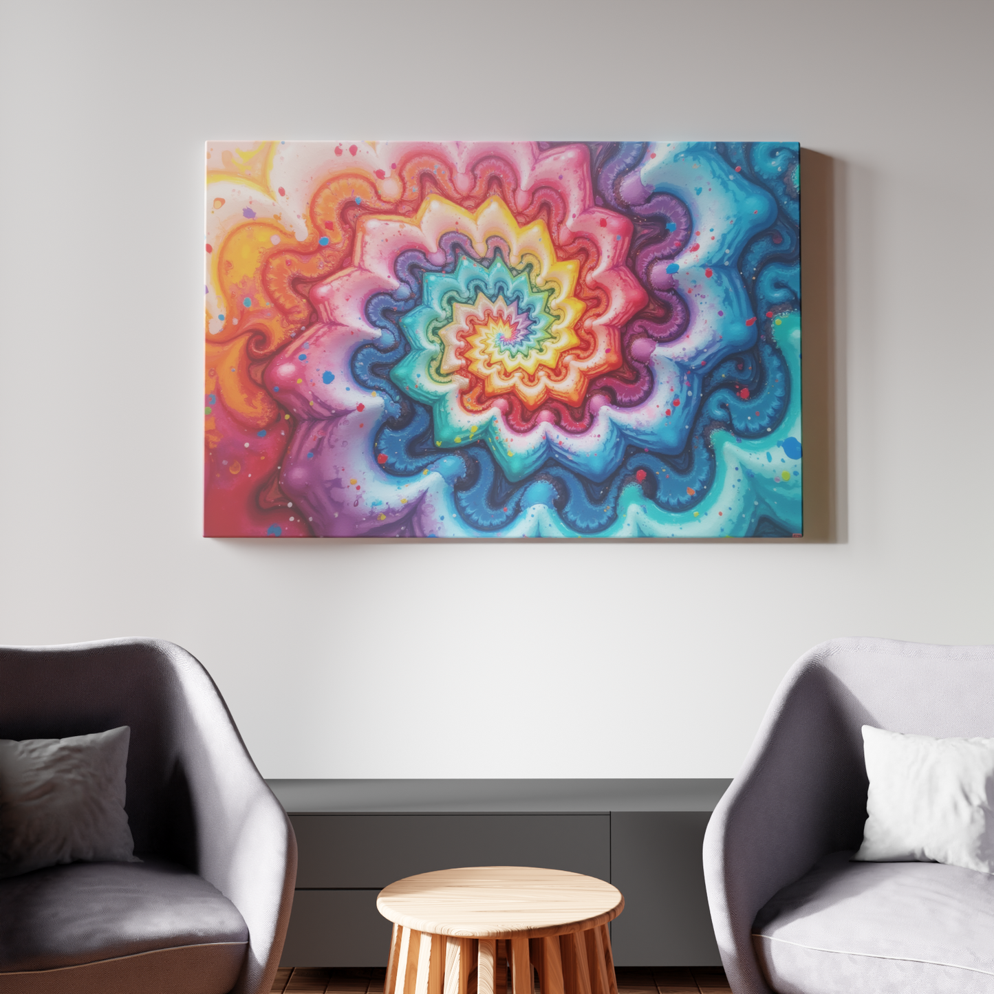 Spiral of Vibrant Dreams