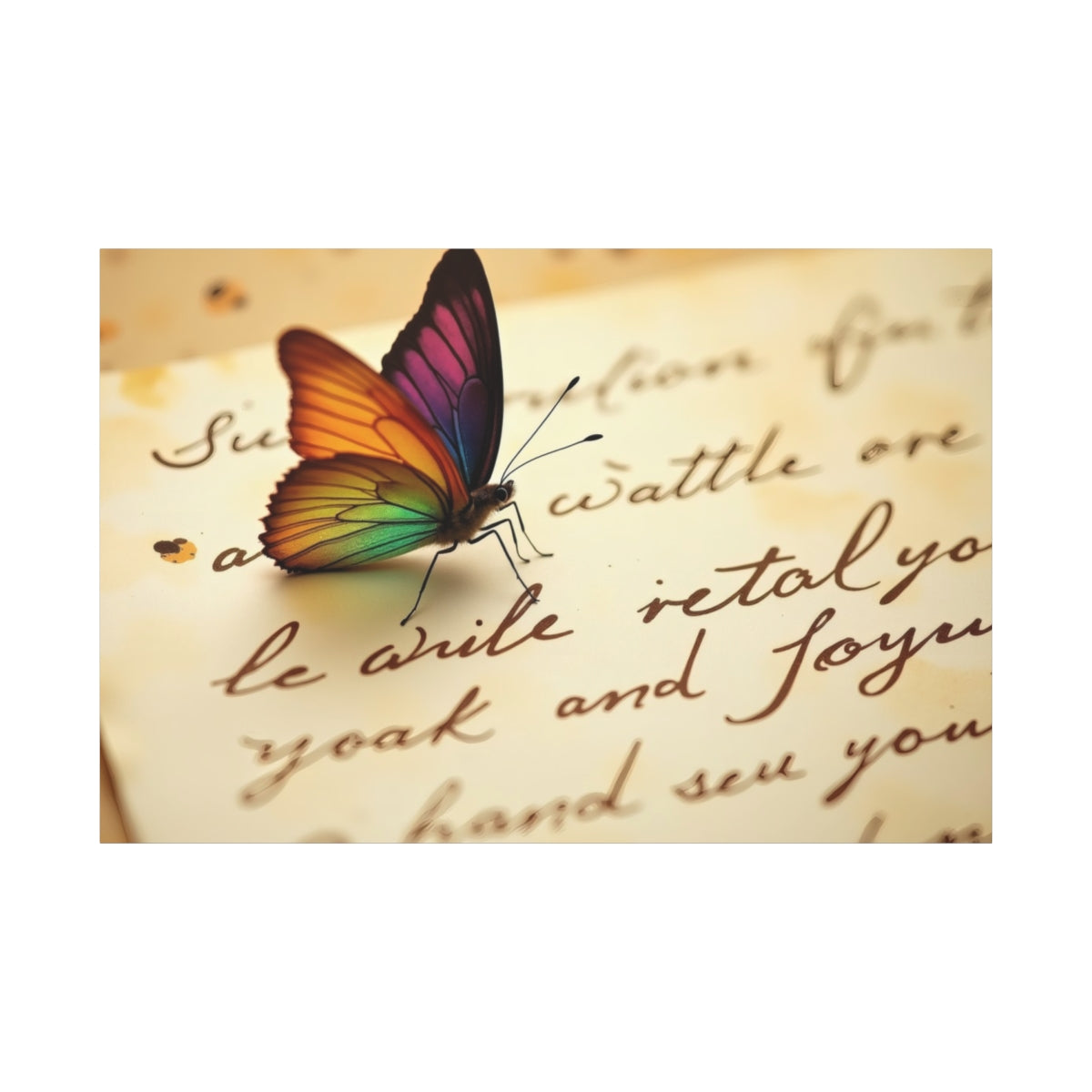 Whispers of a Colorful Messenger