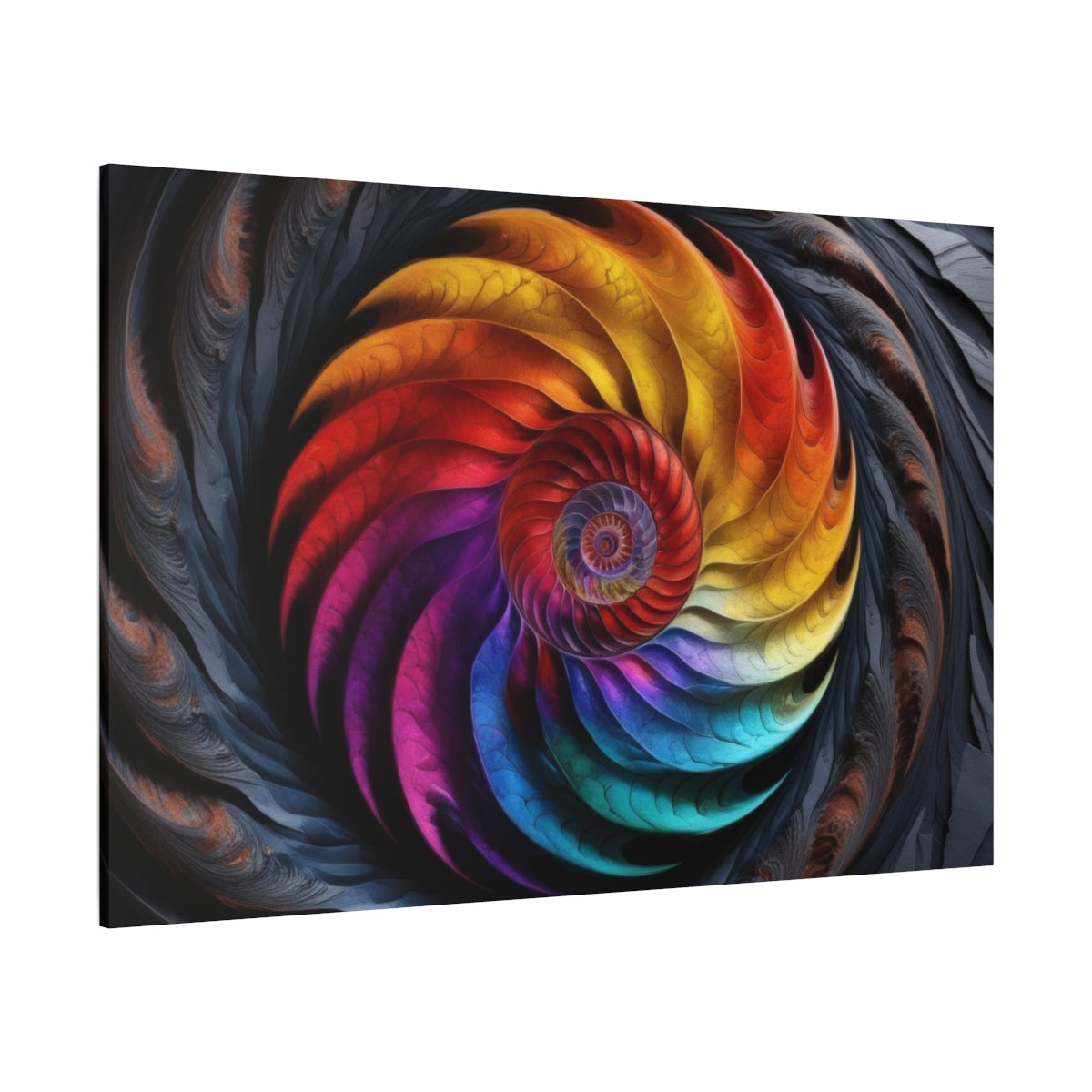 Vortex of Vibrant Hues
