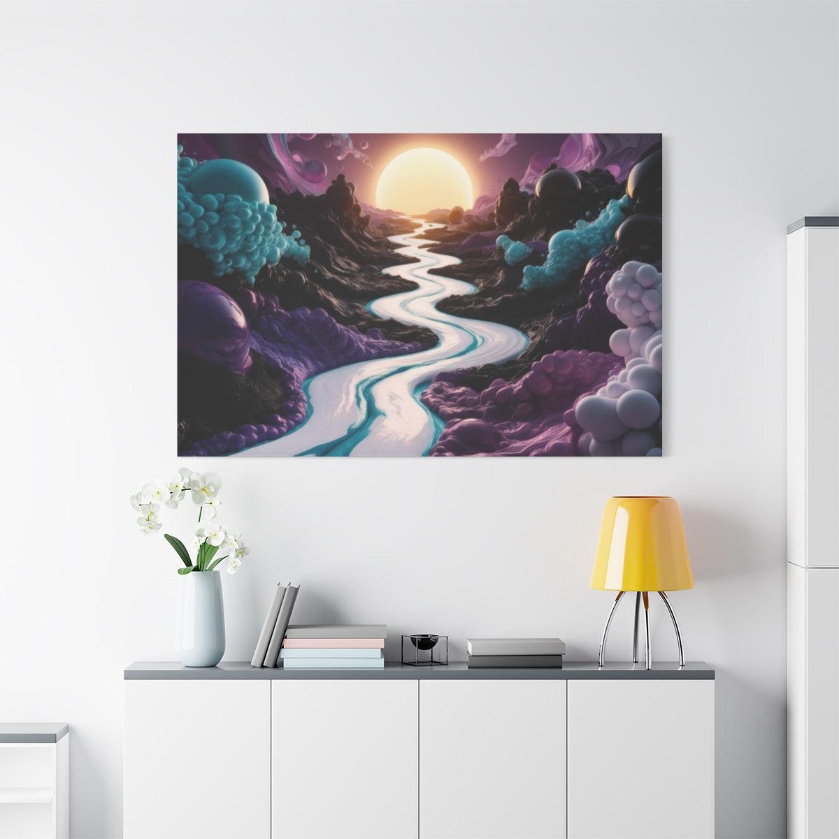 Cosmic River at Dawn