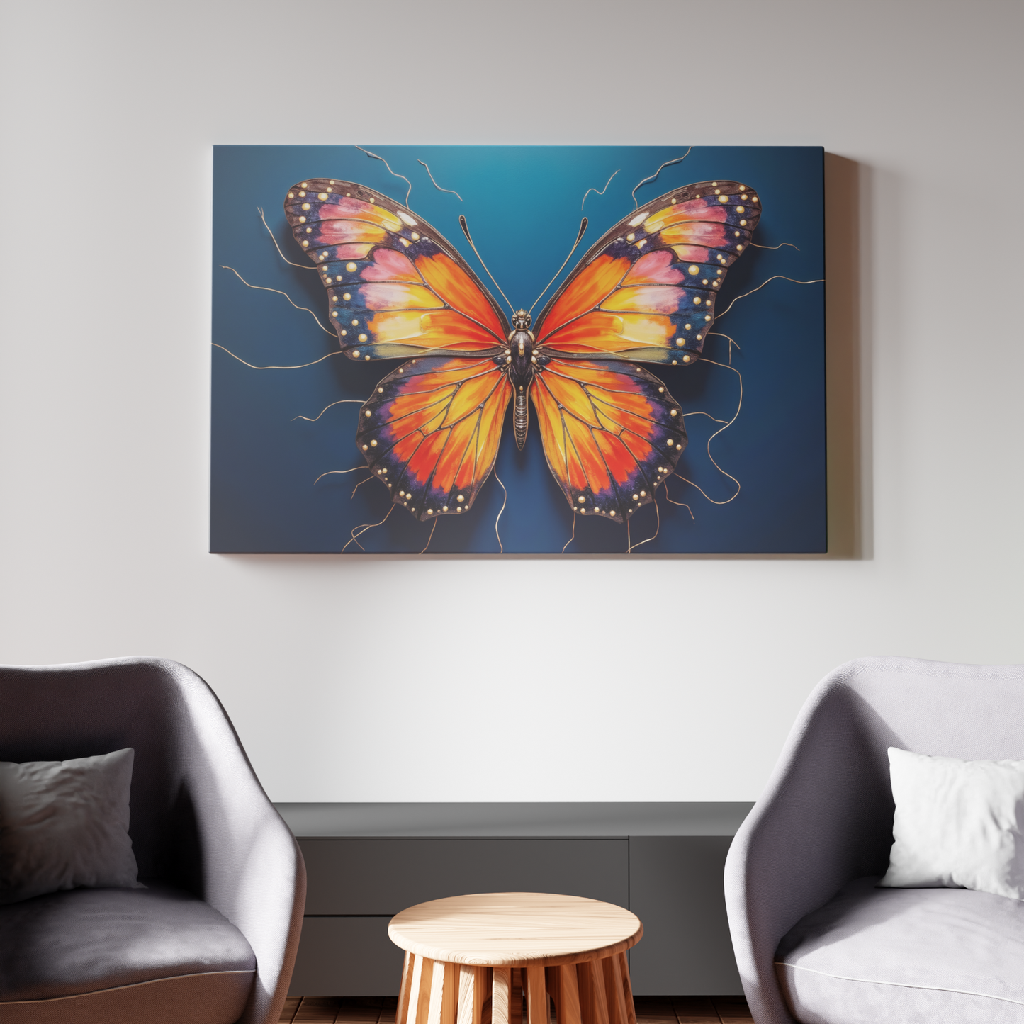Vibrant Monarch Majesty