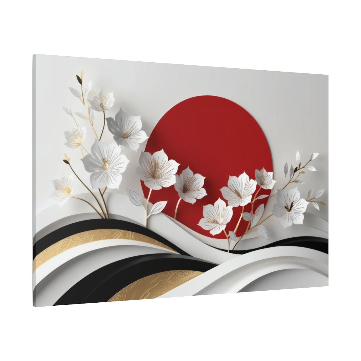 Serenity in Bloom: Radiant Harmony