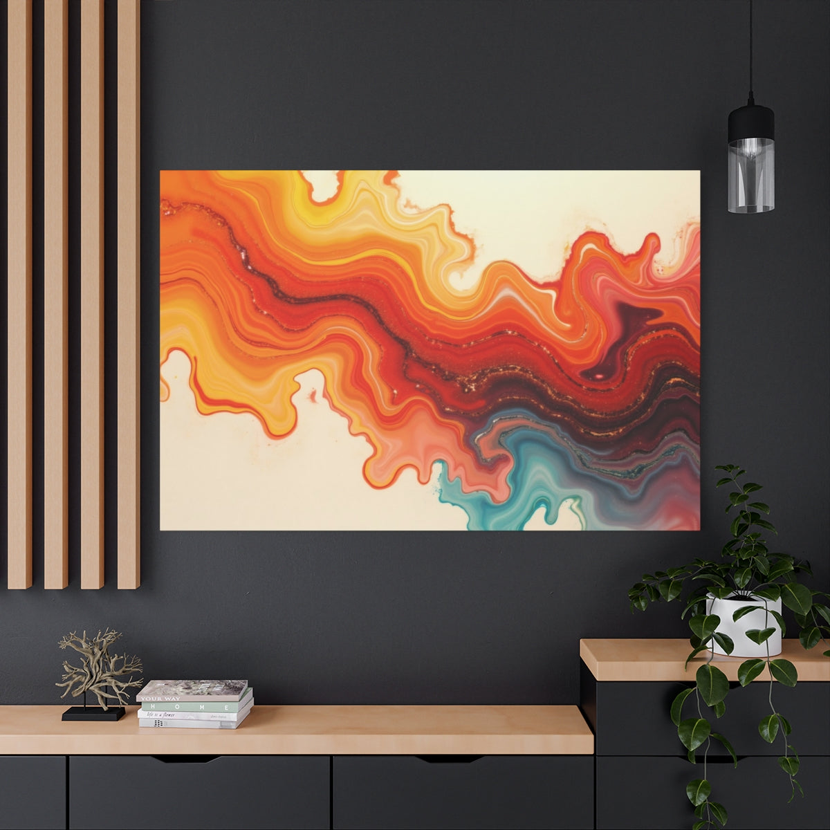 Waves of Radiant Color