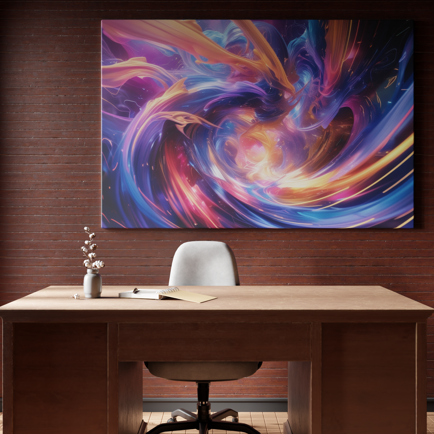 Cosmic Whirlwind of Color