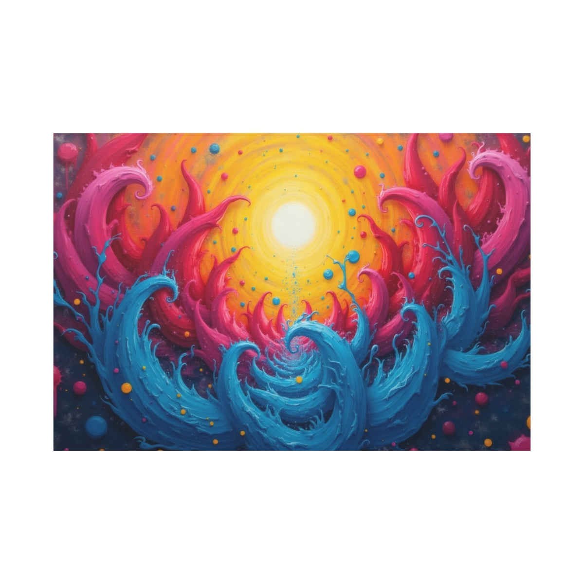 Vortex of Vivid Waves