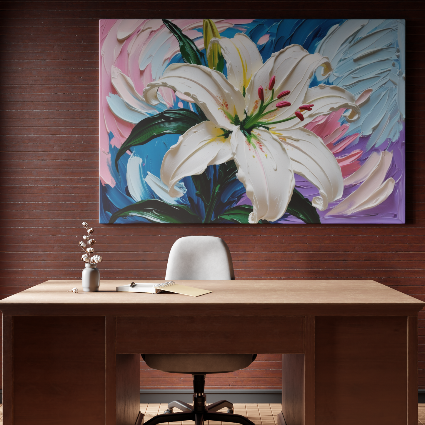 Blooming Brushstrokes