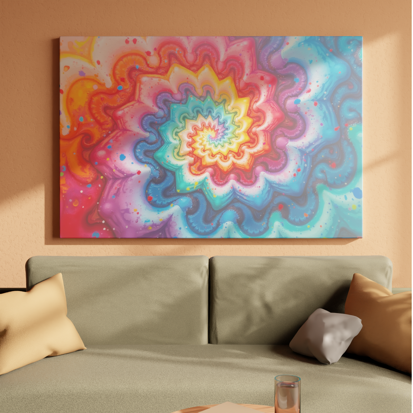 Spiral of Vibrant Dreams