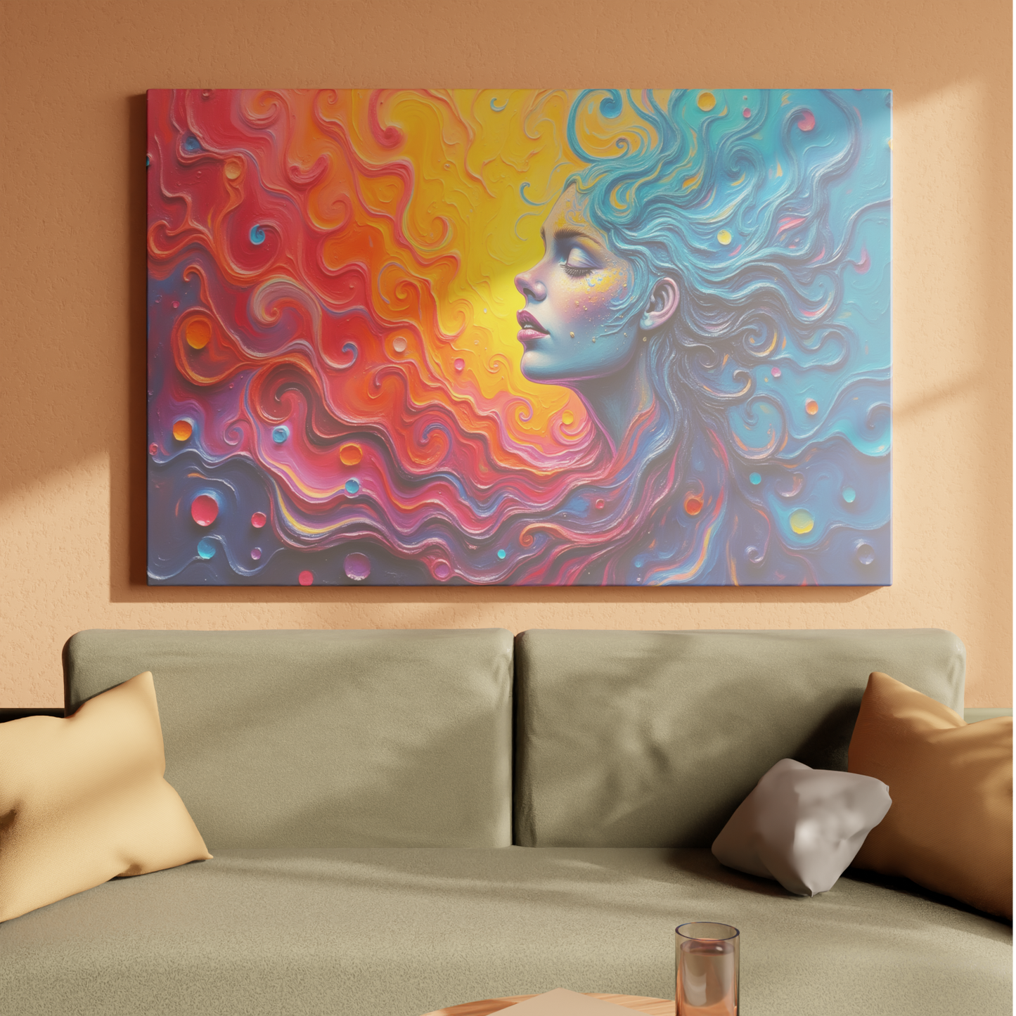 Whimsical Waves of Color