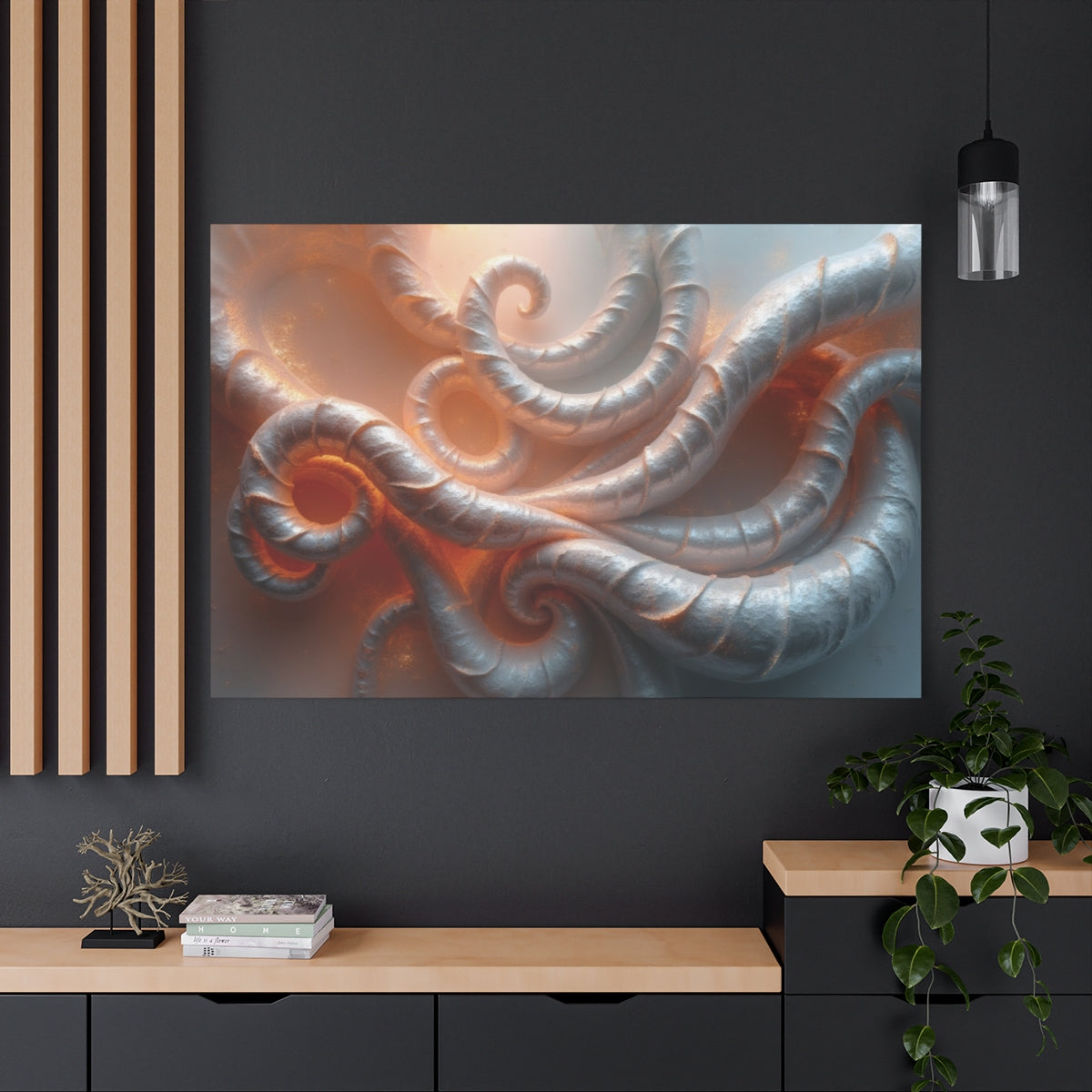 Tendrils of Light and Shadow