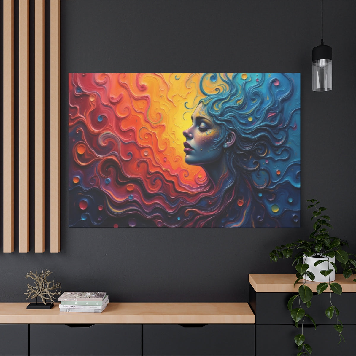 Whimsical Waves of Color